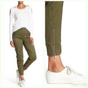 Jason Wu Pants Zipper Cuff Jogger Pants Grey Collection